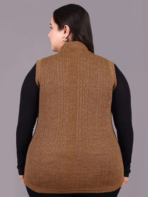 Hifzaa Women Woollen Cardigan - Image 4