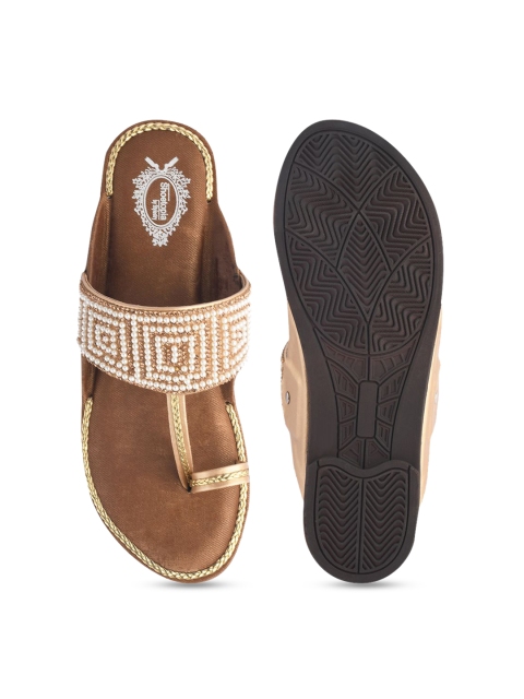 Stylestry Women Open Toe T-Strap Flats - Image 5