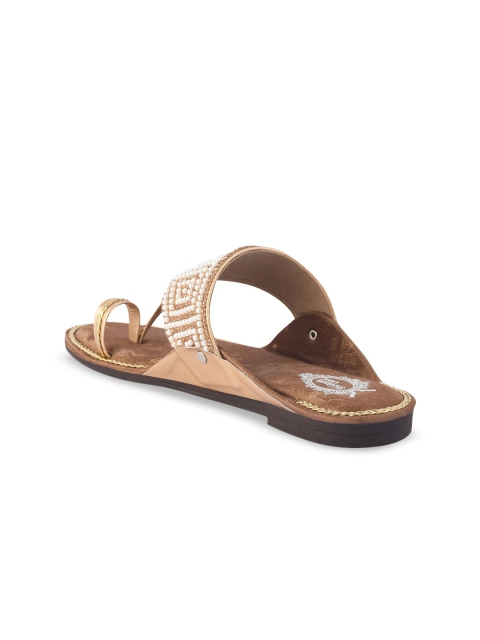 Stylestry Women Open Toe T-Strap Flats - Image 3
