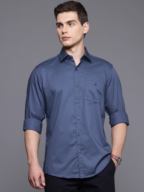 Louis Philippe Sport Pure Cotton Slim Fit Casual Shirt - Image 4