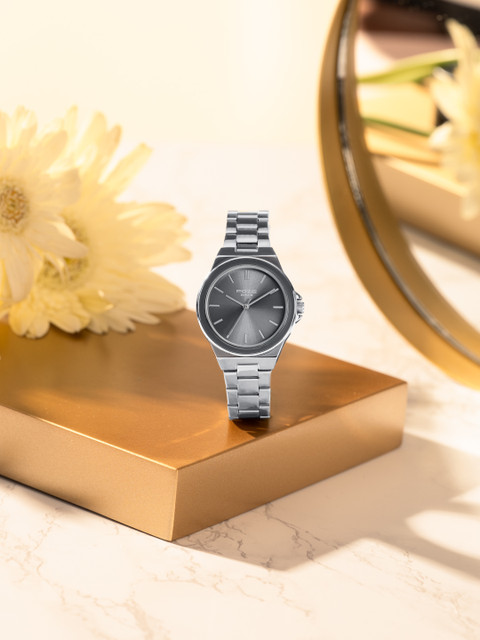 Sonata Poze Quartz Analog Dial Stainless Steel Strap Watch Women - SP80121KM02W