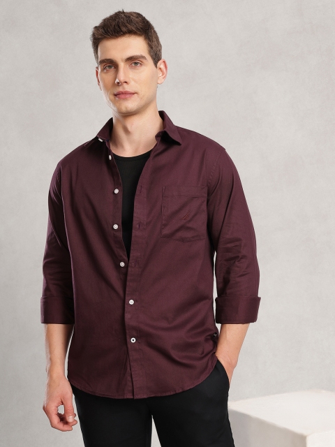 Nautica Men Premium Slim Fit Casual Shirt