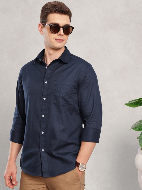 Nautica Men Premium Slim Fit Casual Shirt