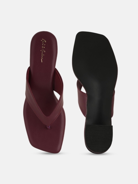 Mast & Harbour Women Synthetic Regular Block Sandals - Image 5
