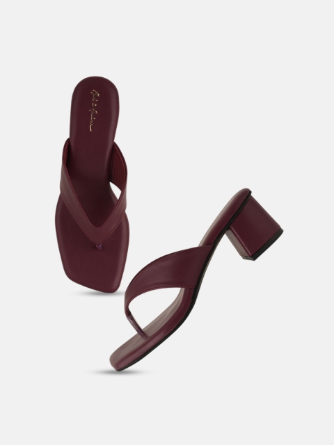 Mast & Harbour Women Synthetic Regular Block Sandals - Image 7