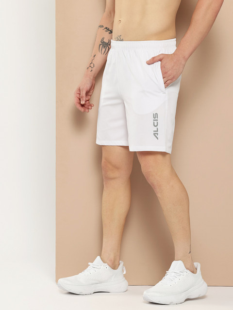 Alcis Men Slim Fit Training or Gym Sports Shorts - Image 2