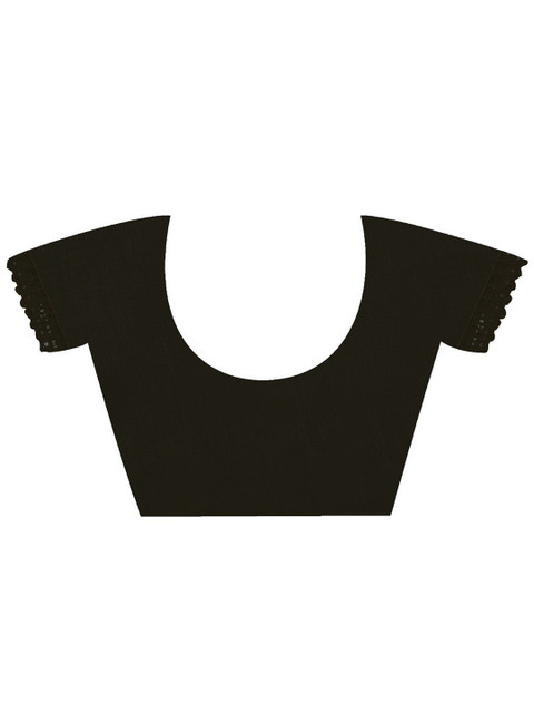 Sangria Embellished Sequinned Pure Georgette Saree - Image 6