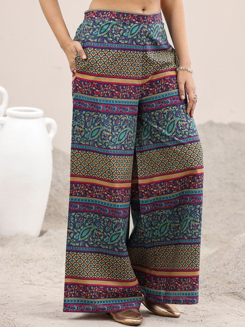 Libas Women Floral Printed Kurta with Palazzo & Dupatta - Image 7