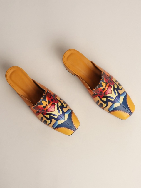 Street Style Store Women Block Heels Mules - Image 3