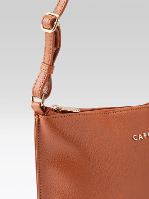 Caprese Textured Structured Sling Bag - Image 8