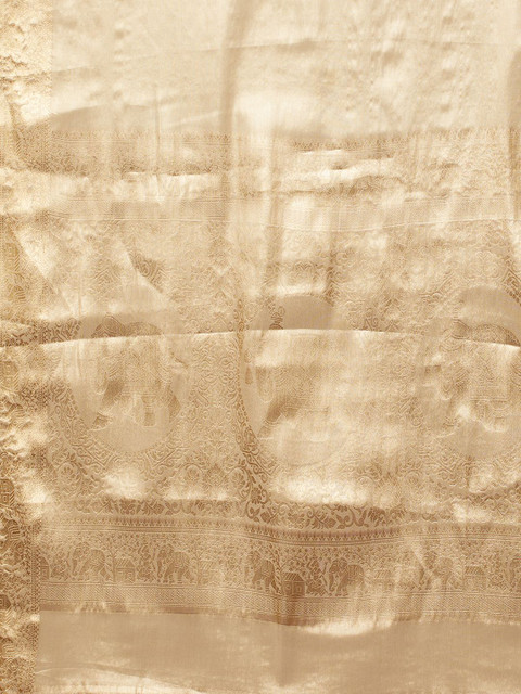 VILLAGIUS Woven Design Border Kanjeevaram Saree - Image 6