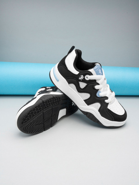 Red Tape Women Monochrome Mesh Sneakers