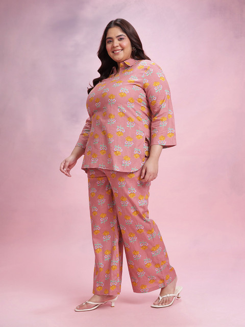 Dressberry Curve Plus Size Printed Co-Ords - Image 5
