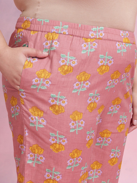 Dressberry Curve Plus Size Printed Co-Ords - Image 3