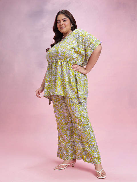 Dressberry Curve Plus Size Printed Co-Ords - Image 5