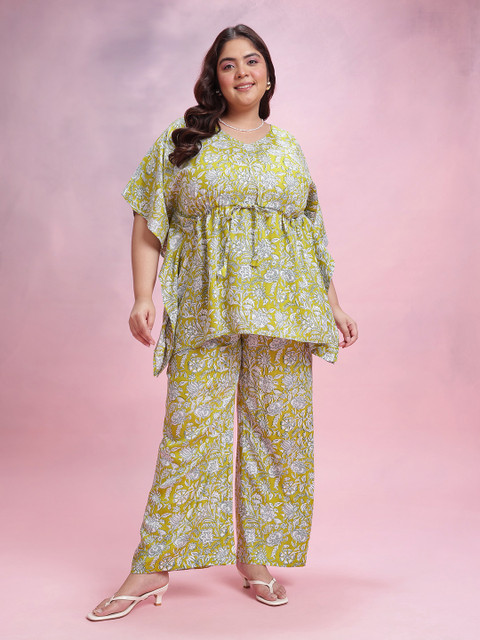Dressberry Curve Plus Size Printed Co-Ords - Image 4