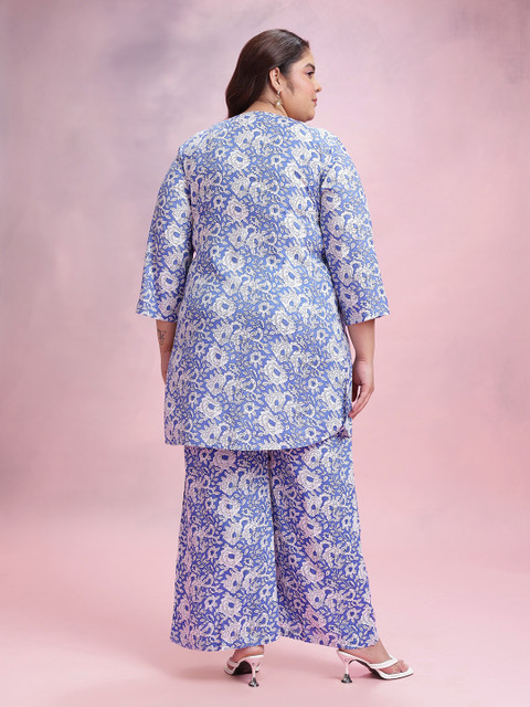 Dressberry Curve Plus Size Printed Co-Ords - Image 6