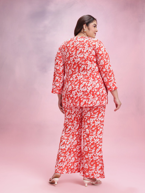 Dressberry Curve Plus Size Printed Co-Ords - Image 6