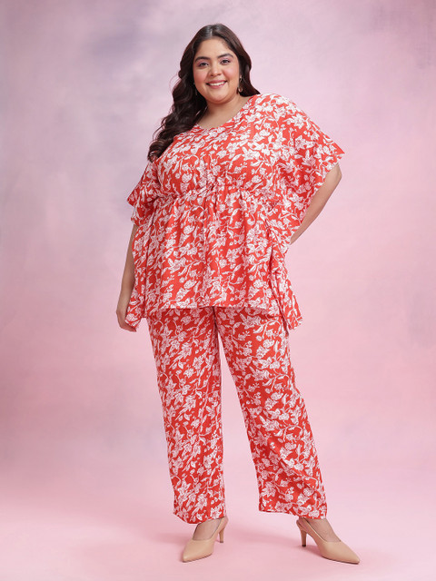 Dressberry Curve Plus Size Printed Co-Ords - Image 4