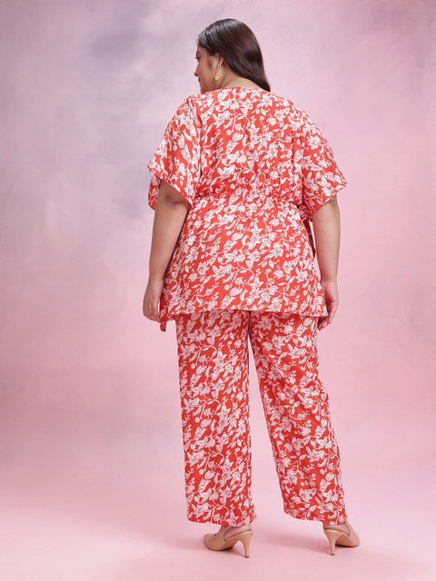 Dressberry Curve Plus Size Printed Co-Ords - Image 6