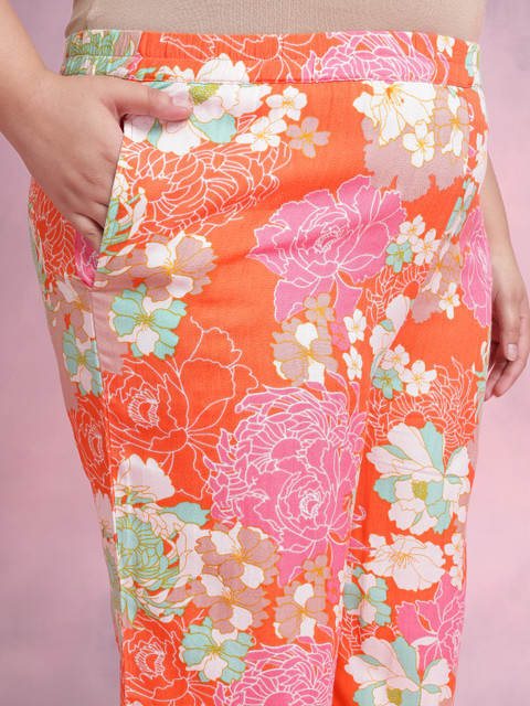 Dressberry Curve Plus Size Printed Co-Ords - Image 3