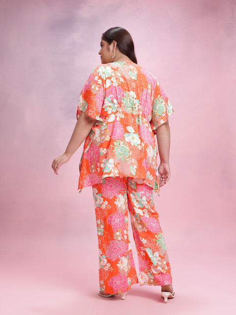 Dressberry Curve Plus Size Printed Co-Ords - Image 6