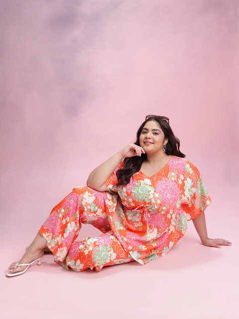 Dressberry Curve Plus Size Printed Co-Ords - Image 7