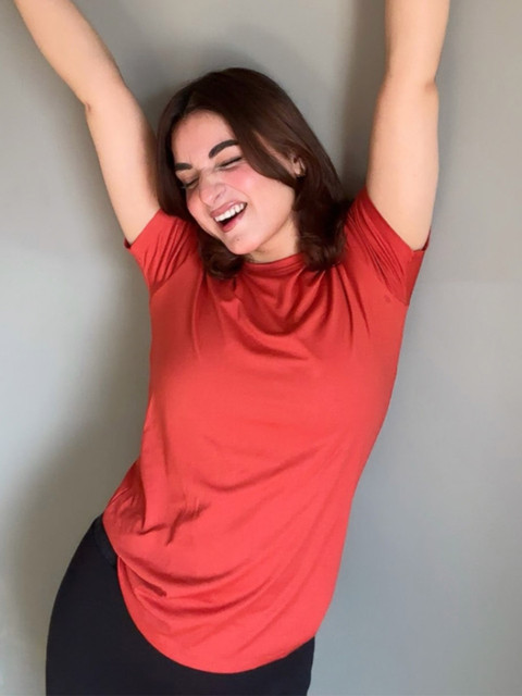 THEFITTHEORY Round Neck Breathable Quick Dry Training T-shirt