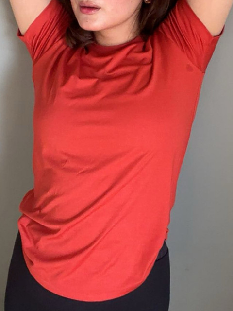 THEFITTHEORY Round Neck Breathable Quick Dry Training T-shirt - Image 2