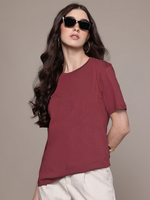 MANGO Pure Cotton T-shirt