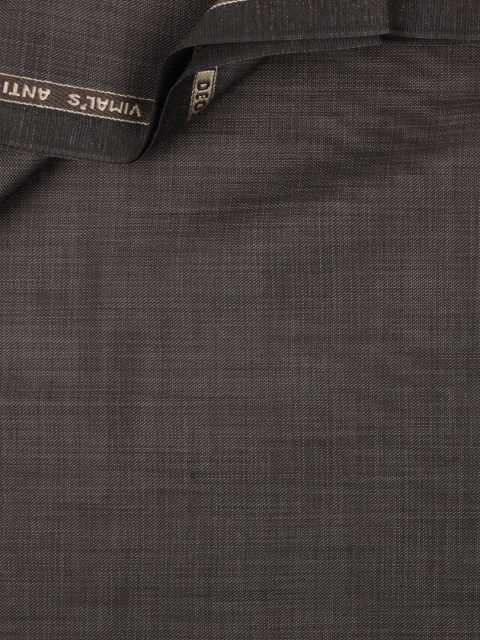 VIMAL Men Brown Solid Trouser Clothing Fabric - Image 3