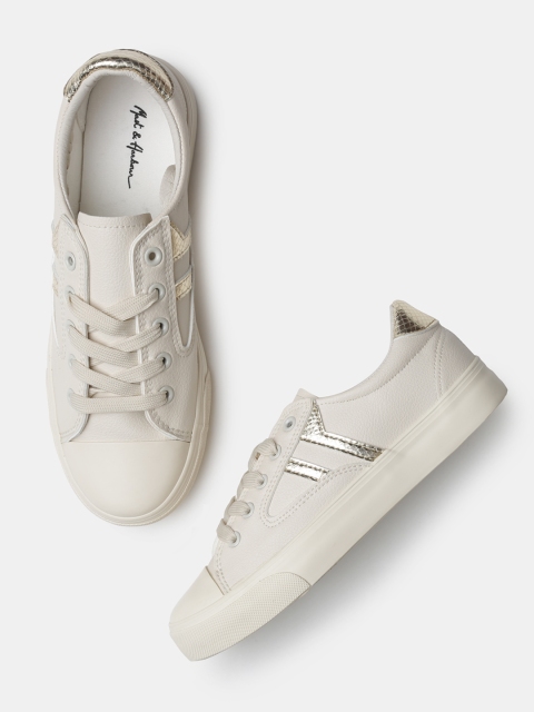 mast and harbour white sneakers