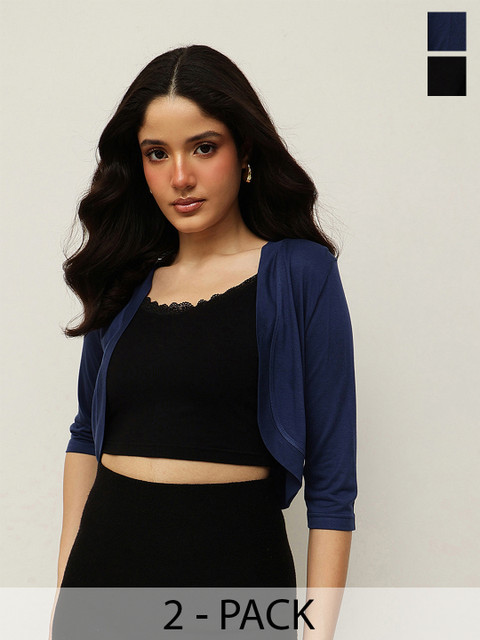 Espresso Women Pack Of 2 Shrugs