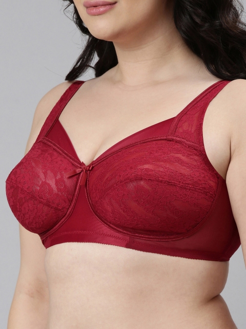 Enamor Non Padded Non-Wired Full Coverage Perfect Lift with Sectioned Cups Everyday Bra - Image 6
