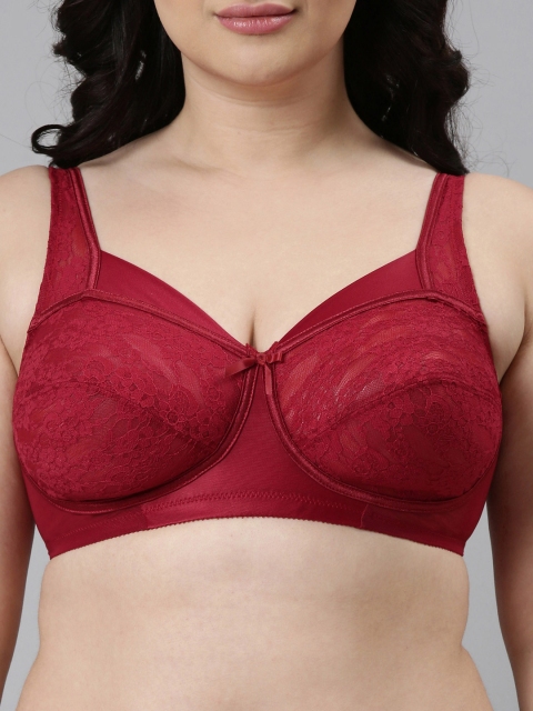 Enamor Non Padded Non-Wired Full Coverage Perfect Lift with Sectioned Cups Everyday Bra - Image 5