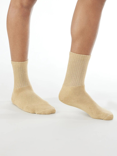 Jockey Compact Cotton Terry Crew Length Socks With StayFresh Treatment-7035 - Image 3