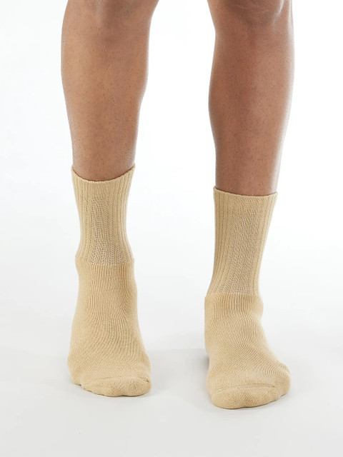 Jockey Compact Cotton Terry Crew Length Socks With StayFresh Treatment-7035 - Image 2