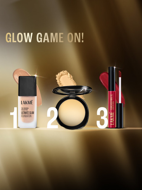 Lakme Ultimate Glam Compact, Skin Lightening Compact Powder with Vitamin B3 - Image 9