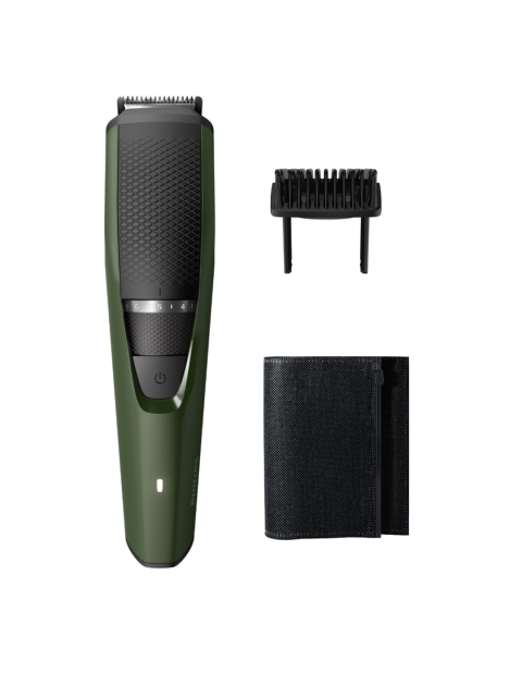 Philips Men BT3211/15 Series 3000 Rechargeable Beard Trimmer - Olive Green