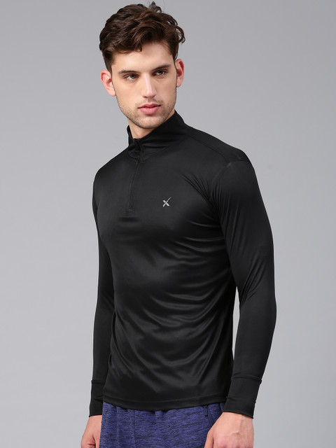 HRX by Hrithik Roshan Men Black Solid 