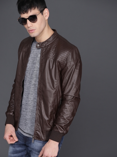 wrogn olive green jacket