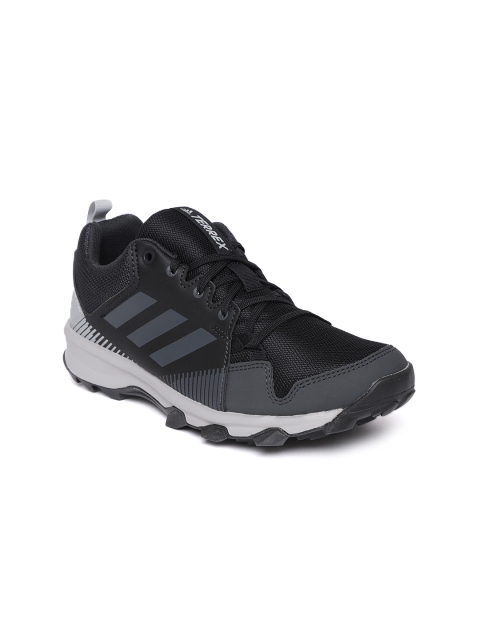 Adidas Women Black & Charcoal Grey TERREX Tracerocker Trekking Shoes