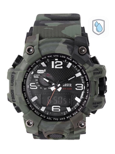 Roadster Unisex Green Analogue and Digital Watch MFB-PN-OS-AD1606