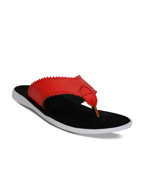 Kielz Men Red Comfort Sandals