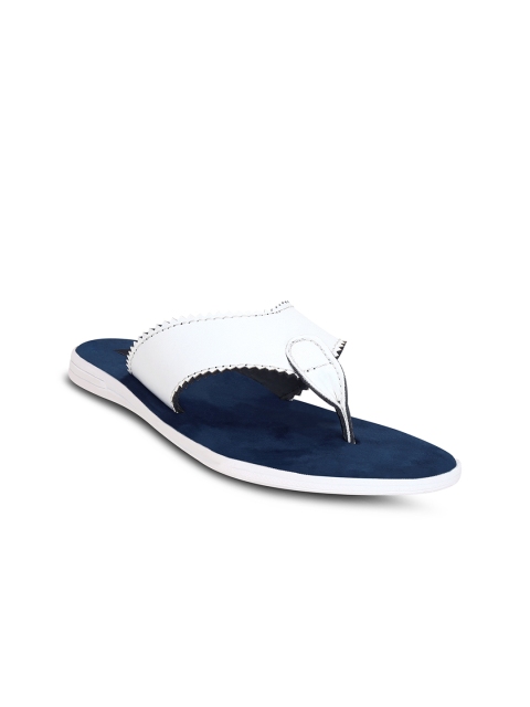 Kielz Men White Comfort Sandals