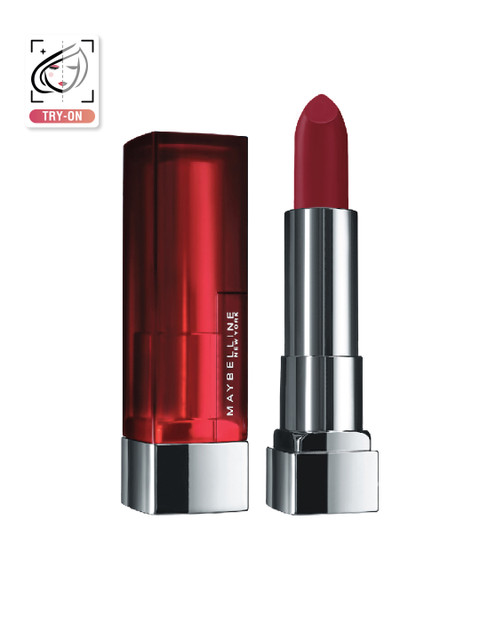 Maybelline New York Color Sensational Creamy Matte Lipstick - 695 Divine Wine