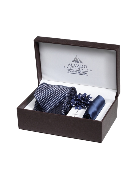 Alvaro Castagnino Men Blue Accessory Gift Set