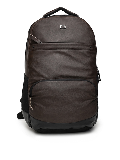 Gear Unisex Brown Solid Backpack