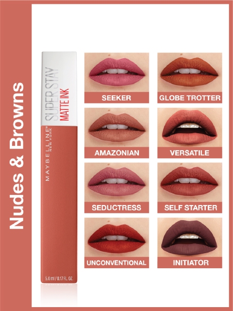 Maybelline New York Super Stay Matte Ink Liquid Lipstick 5 ml - Founder 115 - Image 7