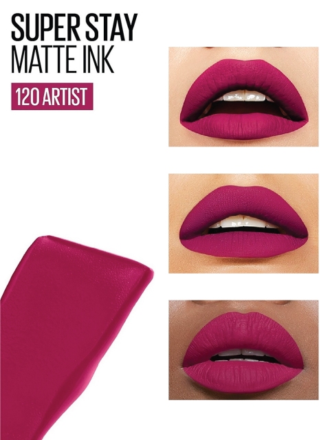 Maybelline New York Super Stay Matte Ink Liquid Lipstick 5 ml - Artist 120 - Image 3